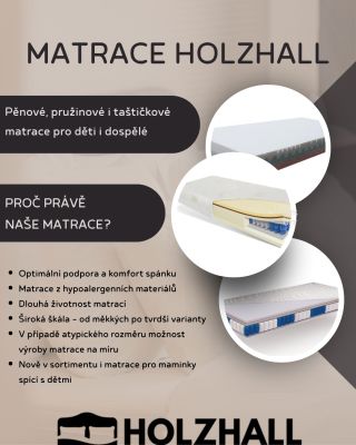 Spánek není luxus. Je to základ. Ať už spíte sami, s dětmi nebo vedle kopajícího batolete – naše matrace Vám pomůžou spát...