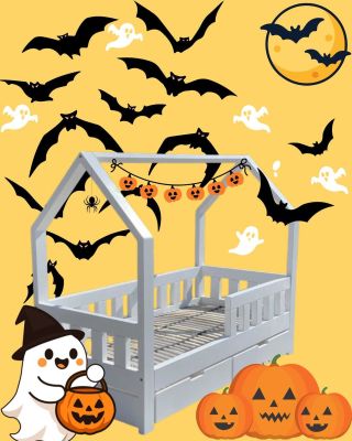 Bubáci pod postelí? 👻 Tak ať! My spíme v domečku – a tam se žádný bubák nedostane. 😃👻🎃 A co Vaše děti? Mají svůj...